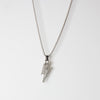 Lightning Bolt Pendant Silver