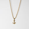 Anchor Pendant Gold
