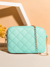 Buy Urban Chic Crossbody Bag - Cyan in Pakistan