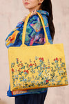 Canvas Tote Bag Sunbeam Flora