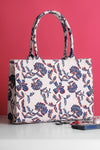 Trendy canvas tote bag for women