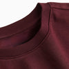 Buy Basic Loose Fit Sweatshirt - Burgundy in Pakistan