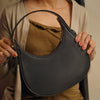 Stylish Black Hobo Bag