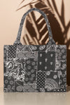 Designer Black Heaven canvas bag for wmoen in Pakistan 