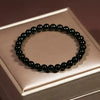 Black Bead Bracelet