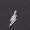Lightning Bolt Pendant Silver
