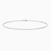 Thin Cuban Curb Link Silver Bracelet 1.5MM