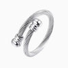 Twisted Cable Wire Ring