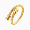 Twisted Cable Wire Ring