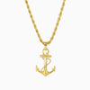 Anchor Pendant Gold