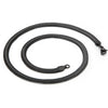Flat Snake Chain Black