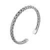Classic Vintage Stainless Steel Bangle