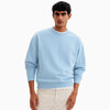 Basic Loose Fit Sweatshirt - Baby Blue