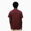 Men's Regular Fit Short Sleeve T-Shirt -Burgundy