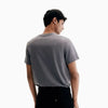 Men's Regular Fit Short Sleeve T-Shirt -Dark Gray