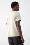 Men's Regular Fit Short Sleeve T-Shirt - Light Beige