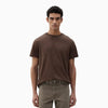 Men's Regular Fit Short Sleeve T-Shirt -Brown